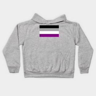 Asexual Pride Flag Kids Hoodie